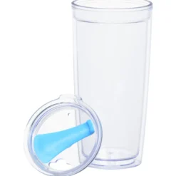 Clearly Acrylic Travel Tumbler - 20 oz