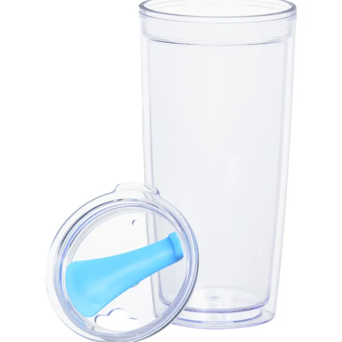 Clearly Acrylic Travel Tumbler - 20 oz