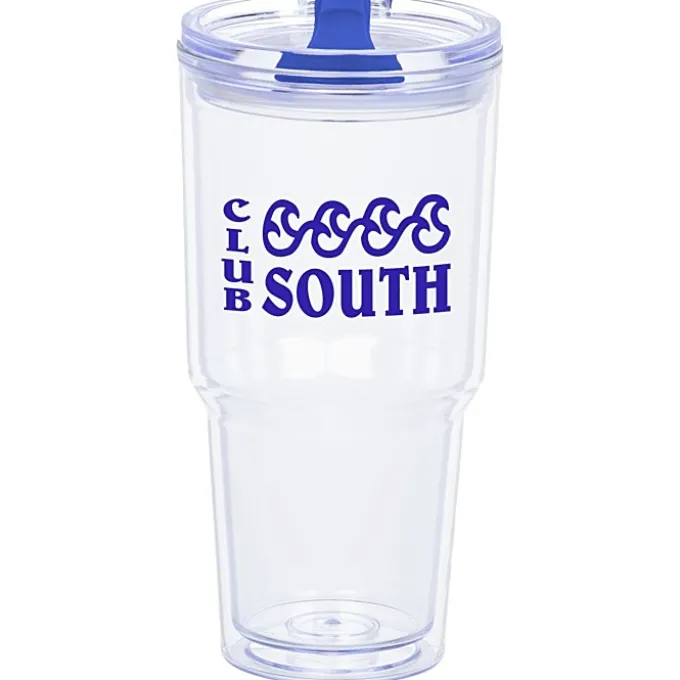 Clearly Acrylic Travel Tumbler - 24 oz