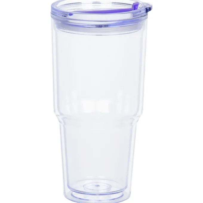 Clearly Acrylic Travel Tumbler - 24 oz