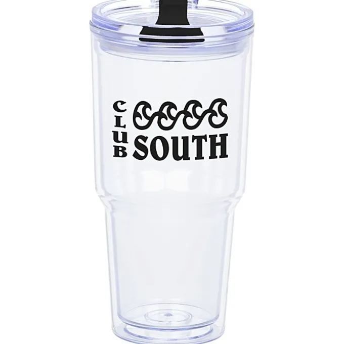 Clearly Acrylic Travel Tumbler - 24 oz