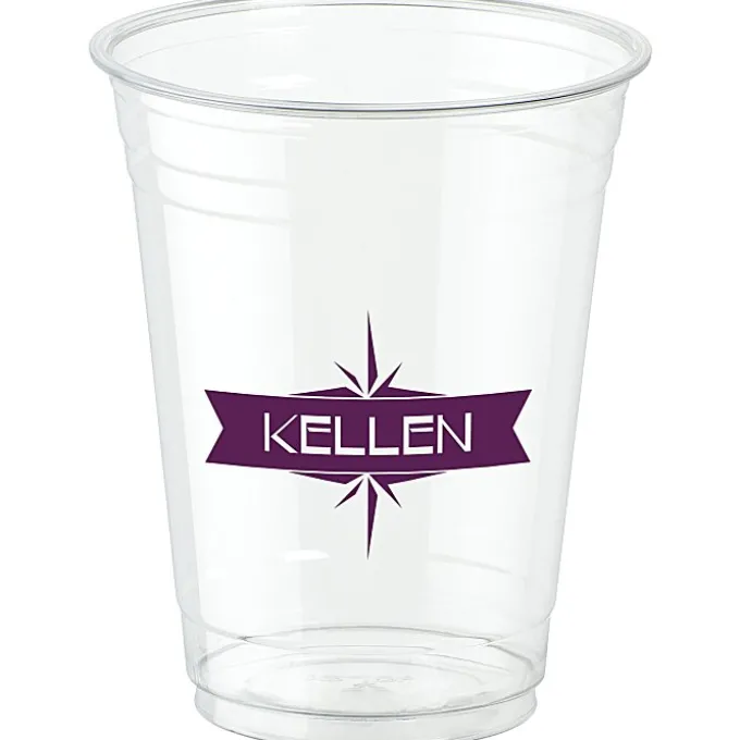 Clear Soft Plastic Cup - 16 oz