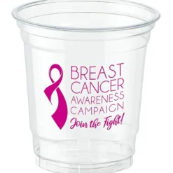 Clear Soft Plastic Cup - 8 oz
