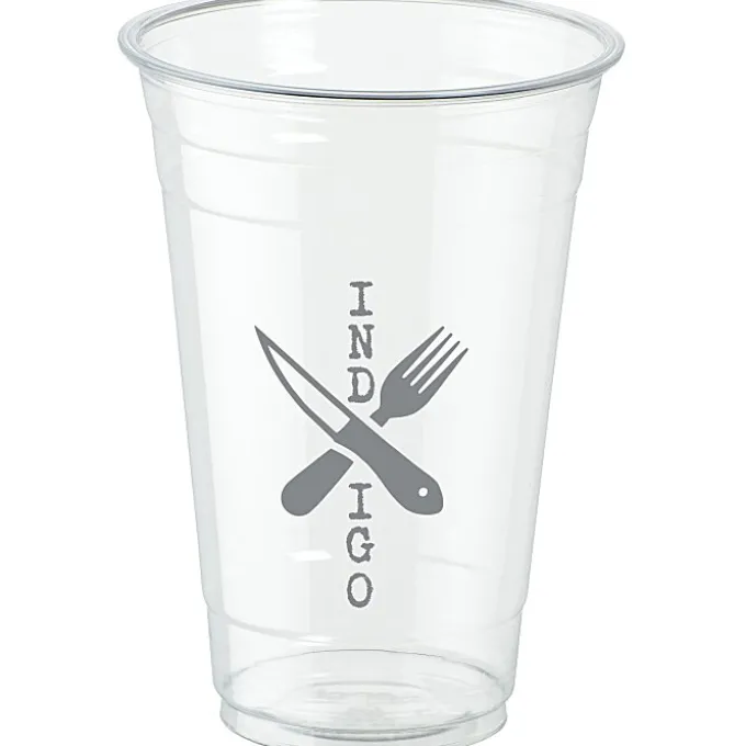 Clear Soft Plastic Cup - 20 oz