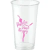Clear Soft Plastic Cup - 32 oz