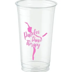 Clear Soft Plastic Cup - 32 oz