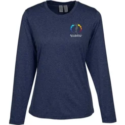 Clique Charge Active LS Tee - Ladies' - Embroidered