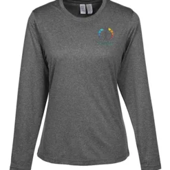 Clique Charge Active LS Tee - Ladies' - Embroidered