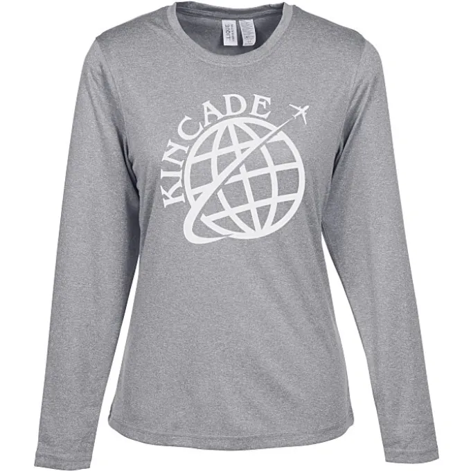 Clique Charge Active LS Tee - Ladies'