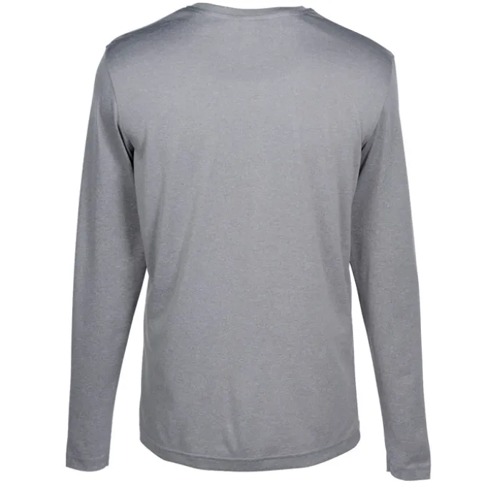 Clique Charge Active LS Tee - Men's - Embroidered