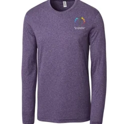 Clique Charge Active LS Tee - Men's - Embroidered
