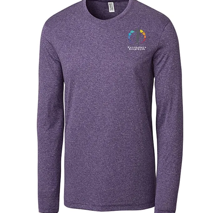 Clique Charge Active LS Tee - Men's - Embroidered