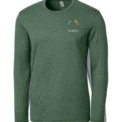 Clique Charge Active LS Tee - Men's - Embroidered