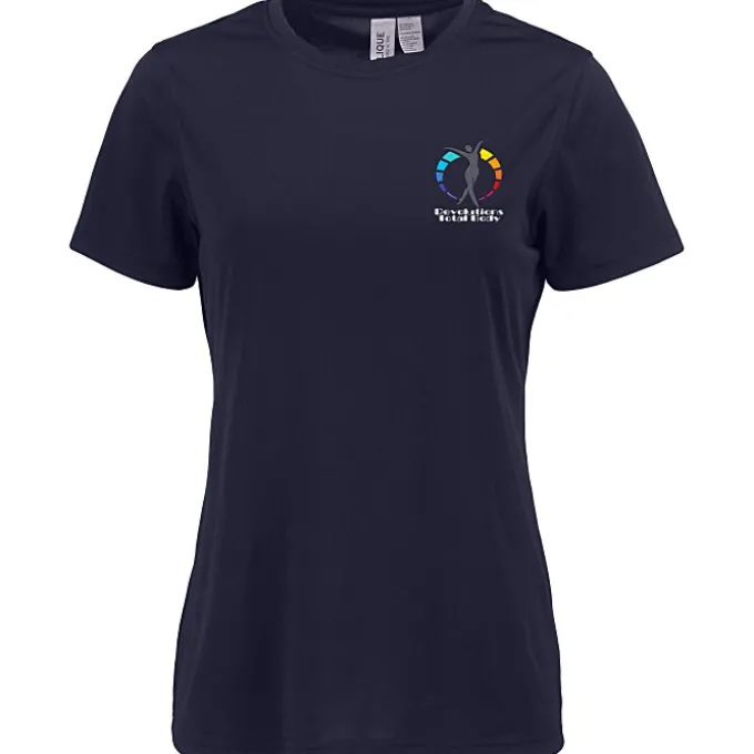Clique Charge Active Tee - Ladies' - Embroidered