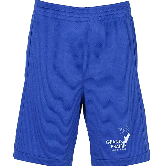 Closed Hole Mesh Shorts With Pockets