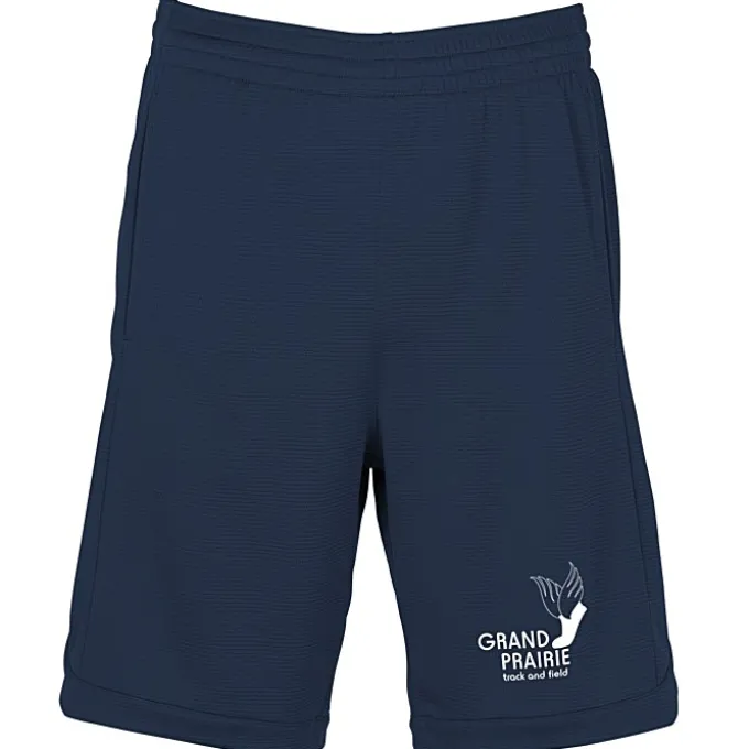 Closed Hole Mesh Shorts With Pockets