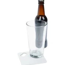 Coaster with Bottle Opener