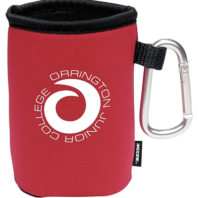 Collapsible Koozie® Can Cooler with Carabiner