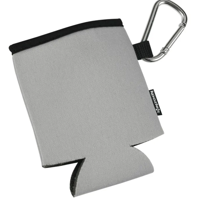 Collapsible Koozie® Can Cooler with Carabiner
