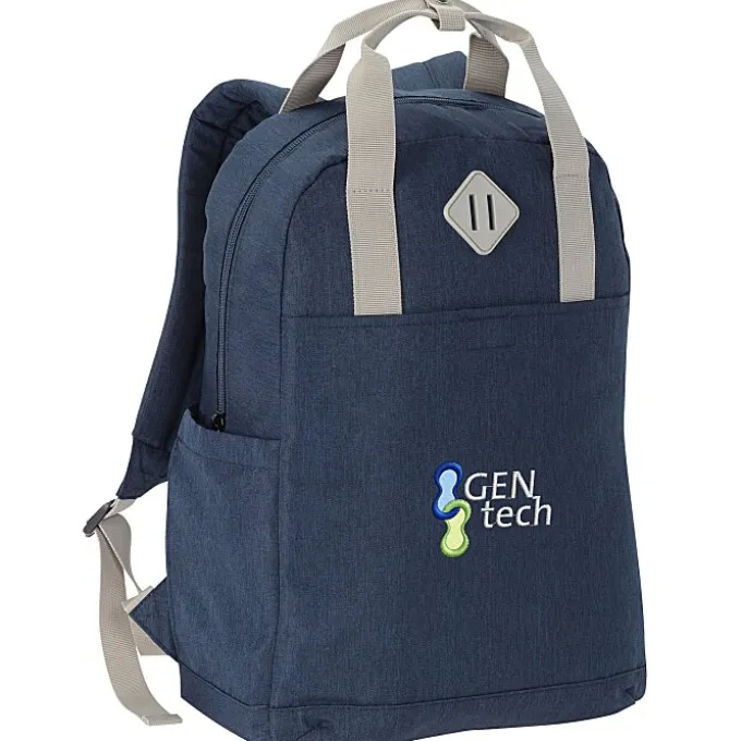Collins 15-inch Laptop Backpack - Embroidered