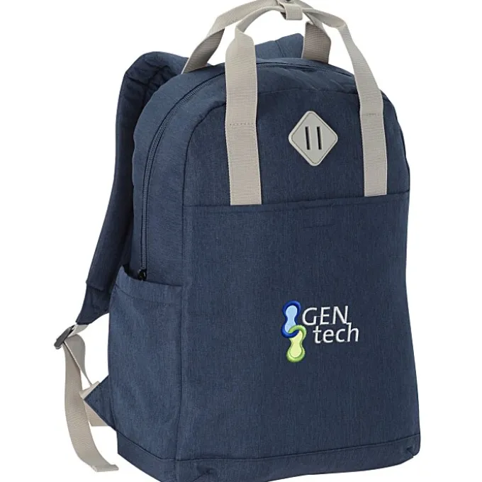 Collins 15-inch Laptop Backpack - Embroidered