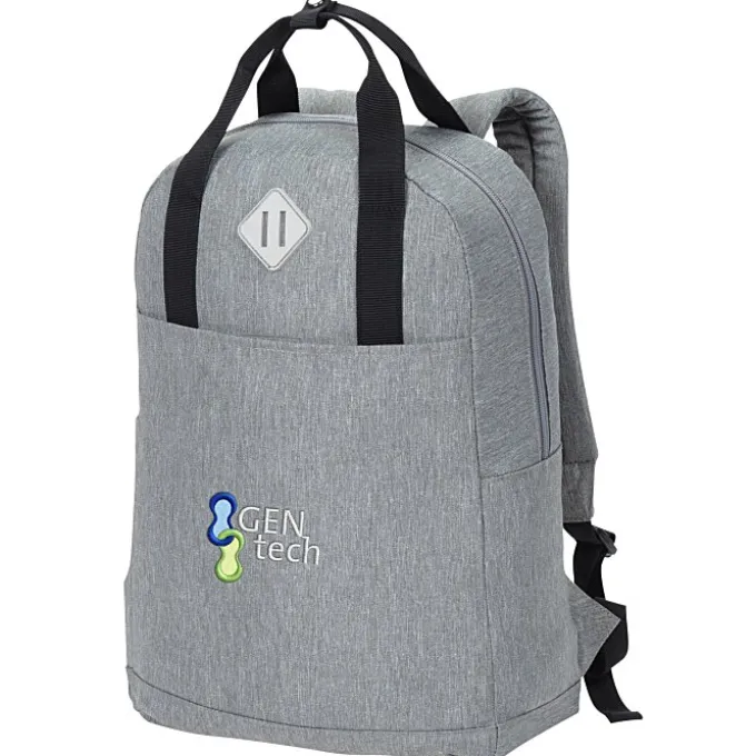 Collins 15-inch Laptop Backpack - Embroidered