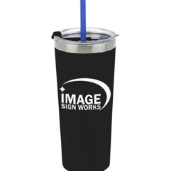 Colma Vacuum Tumbler with Straw - 22 oz - 24 hr