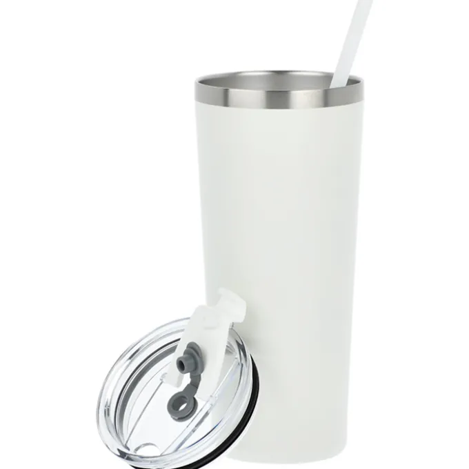 Colma Vacuum Tumbler with Straw - 22 oz - 24 hr