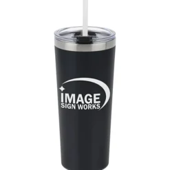 Colma Vacuum Tumbler with Straw - 22 oz - 24 hr