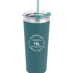 Colma Vacuum Tumbler with Straw - 22 oz - Colors