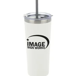 Colma Vacuum Tumbler with Straw - 22 oz