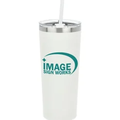 Colma Vacuum Tumbler with Straw - 22 oz