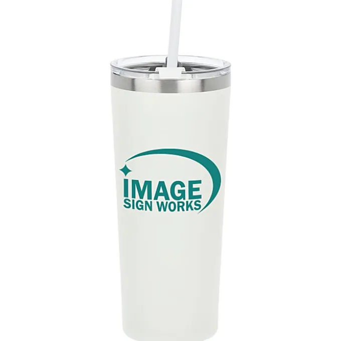 Colma Vacuum Tumbler with Straw - 22 oz