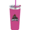 Colma Vacuum Tumbler with Straw - 22 oz - Colors - Full Color