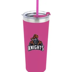 Colma Vacuum Tumbler with Straw - 22 oz - Colors - Full Color
