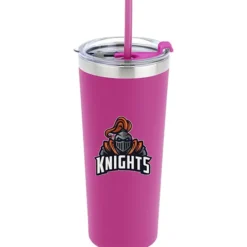 Colma Vacuum Tumbler with Straw - 22 oz - Colors - Full Color