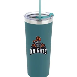 Colma Vacuum Tumbler with Straw - 22 oz - Colors - Full Color