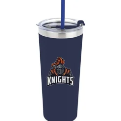 Colma Vacuum Tumbler with Straw - 22 oz - Colors - Full Color