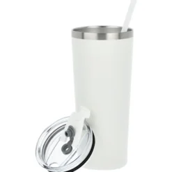 Colma Vacuum Tumbler with Straw - 22 oz. - Full Color