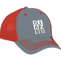 Color Accent Mesh Snapback Cap