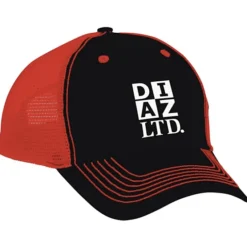 Color Accent Mesh Snapback Cap