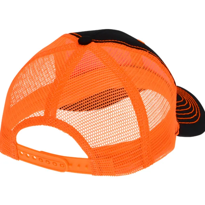 Color Accent Mesh Snapback Cap