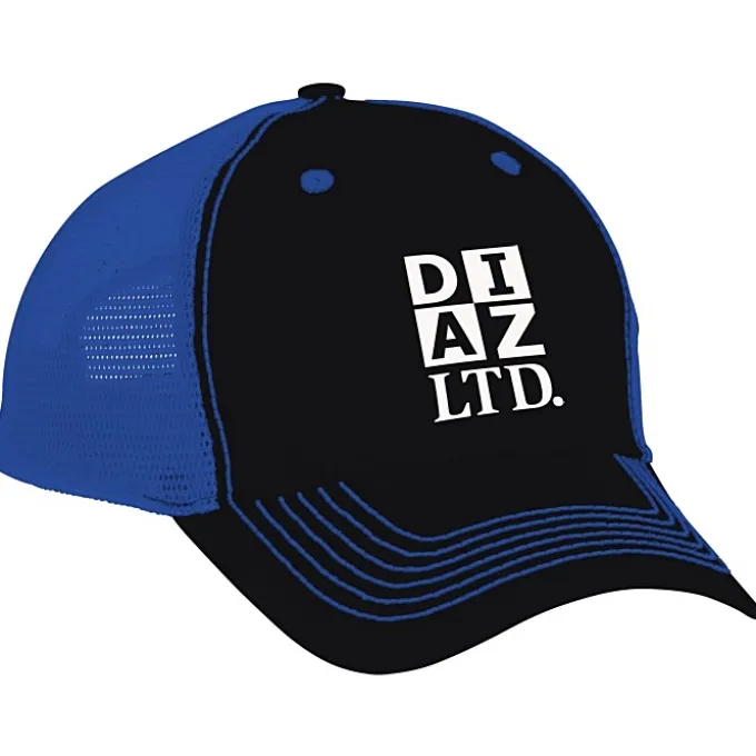 Color Accent Mesh Snapback Cap