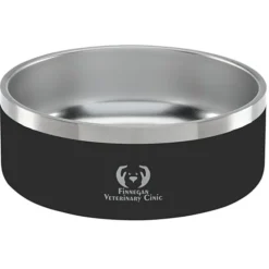 Color Accent Stainless Steel Pet Bowl