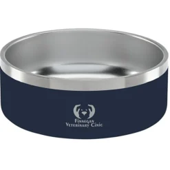 Color Accent Stainless Steel Pet Bowl