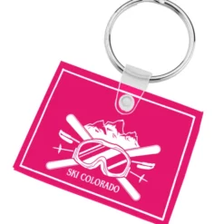 Colorado Soft Keychain - Translucent