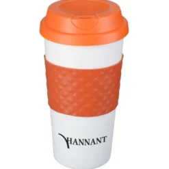 Color Banded Classic Coffee Cup - 16 oz. - 24 hr