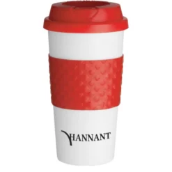 Color Banded Classic Coffee Cup - 16 oz. - 24 hr