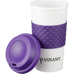 Color Banded Classic Coffee Cup - 16 oz. - 24 hr