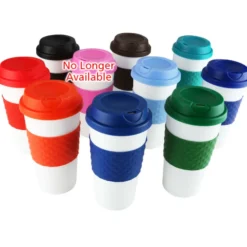 Color Banded Classic Coffee Cup - 16 oz. - 24 hr